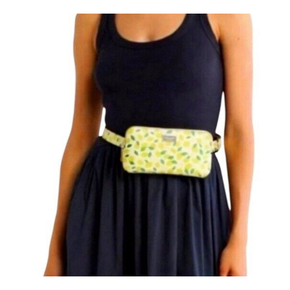 Kate Spade New York Lemon Toss Leather Belt Bag Fanny Pack New w Tags